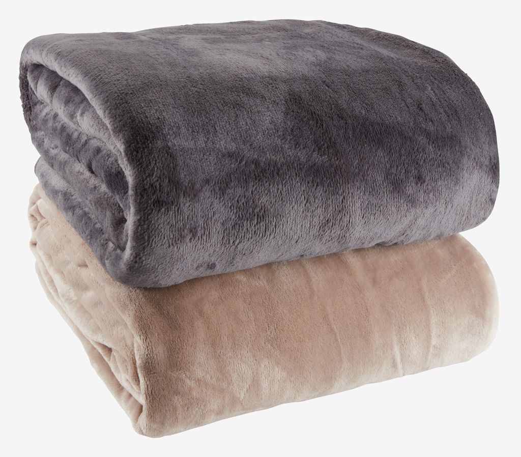 GULSKOLM Fleecepledd GULSKOLM 220x240 Grå