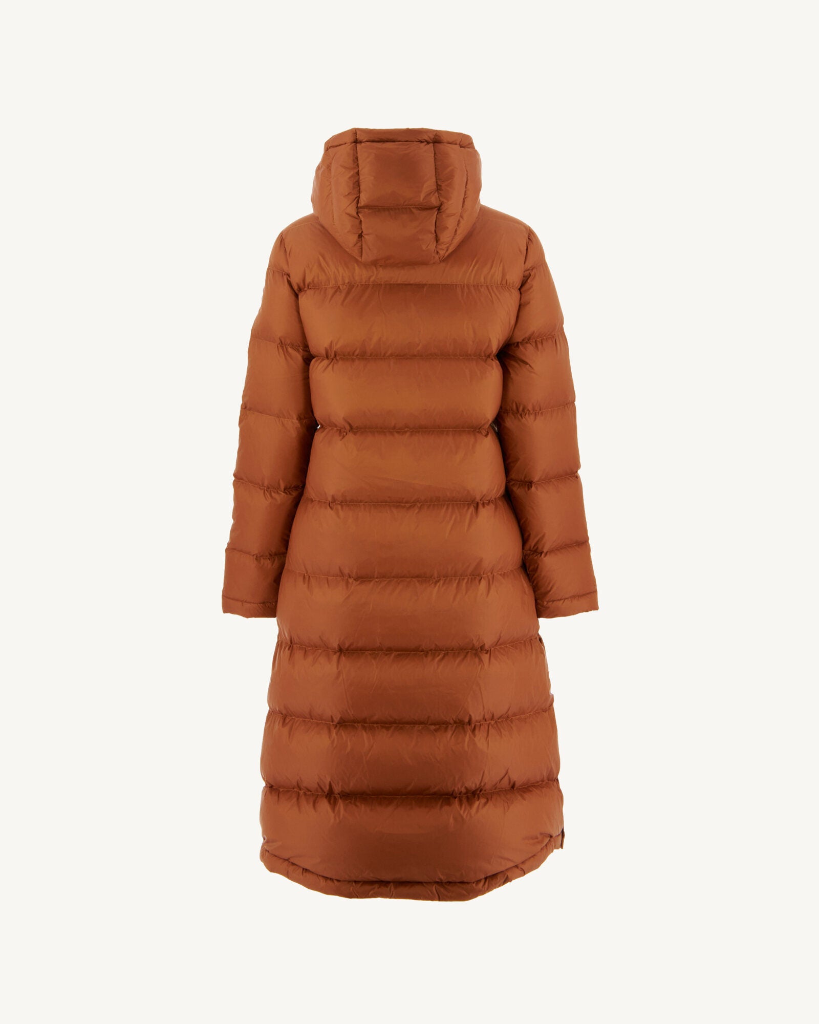 Doudoune longue à capuche Grand Froid Caramel Karachi
