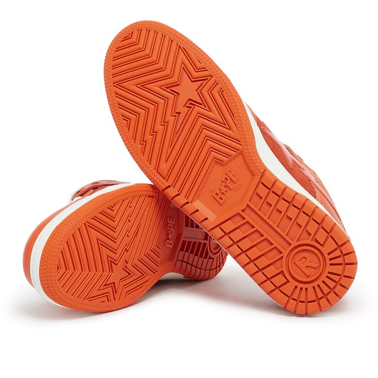 A Bathing Ape Wmns Bape Sk8 Sta #2 L orange