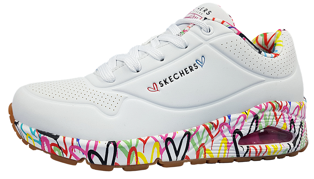 Skechers Uno Loving Love 155506 WHT Weiß wht