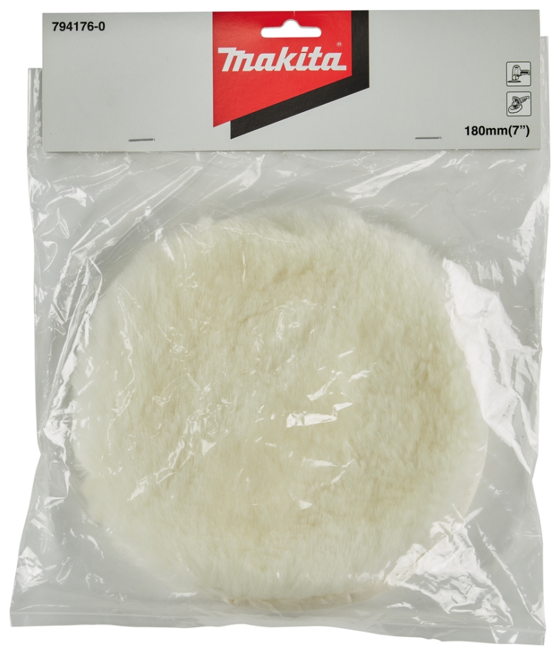 Makita tartozékok 794176-0 polírozókorong 180 mm gyapjú