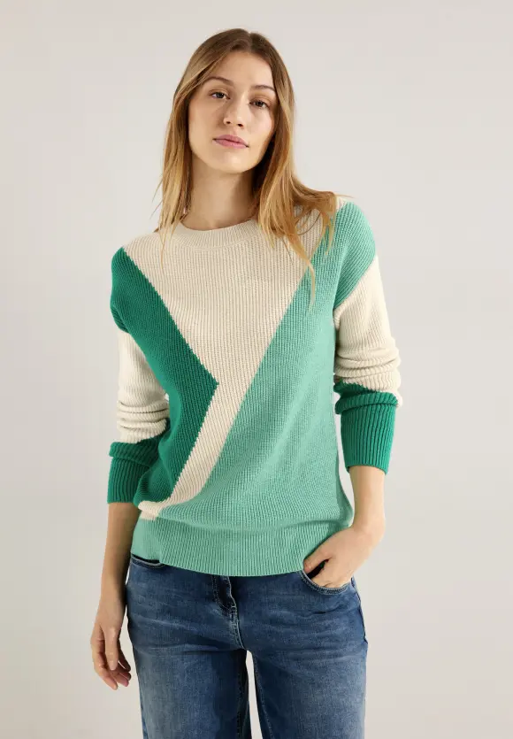 CECIL Jacquard Strickpullover