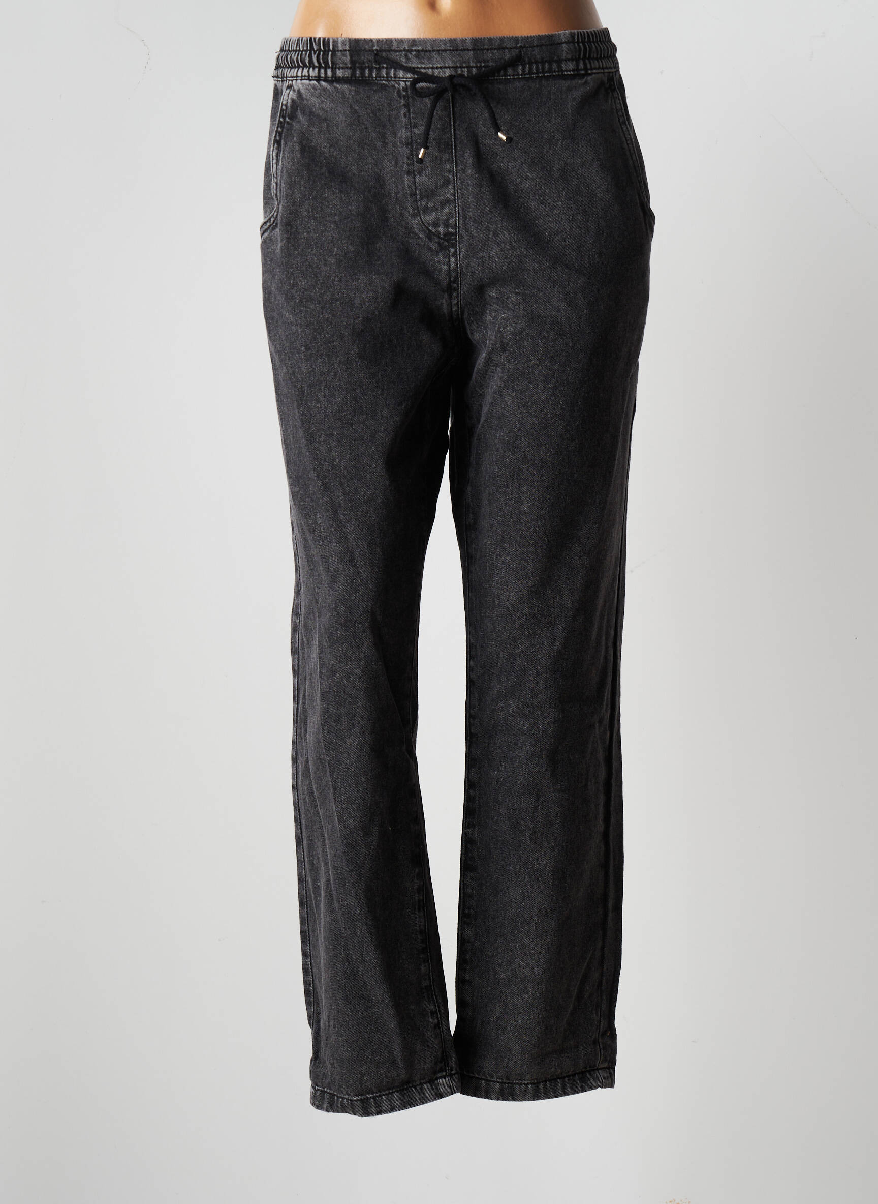 Bonobo Jeans Coupe Large Femme couleur gris