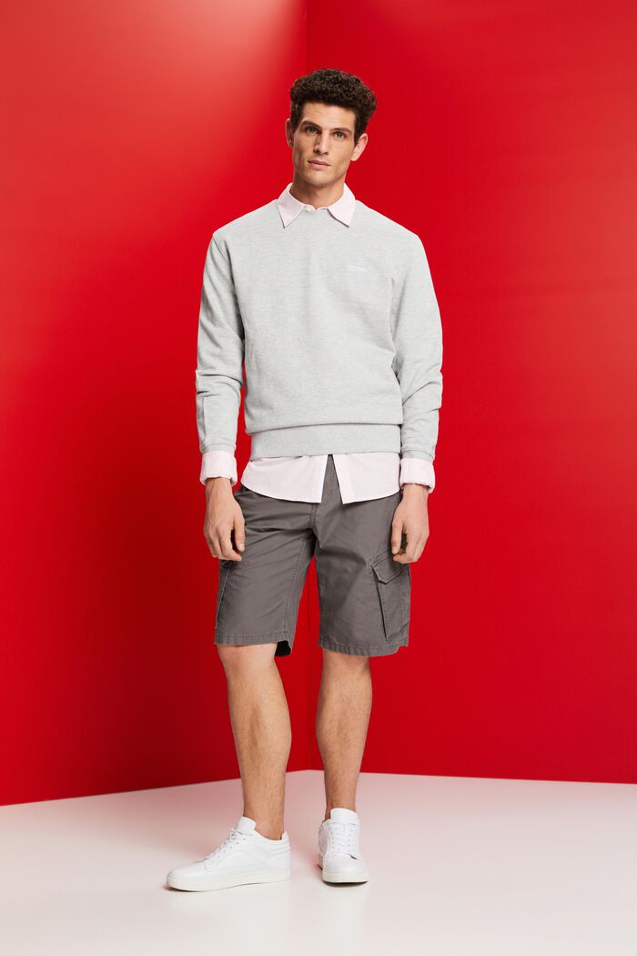 Sweatshirt mit Print auf der Rückseite