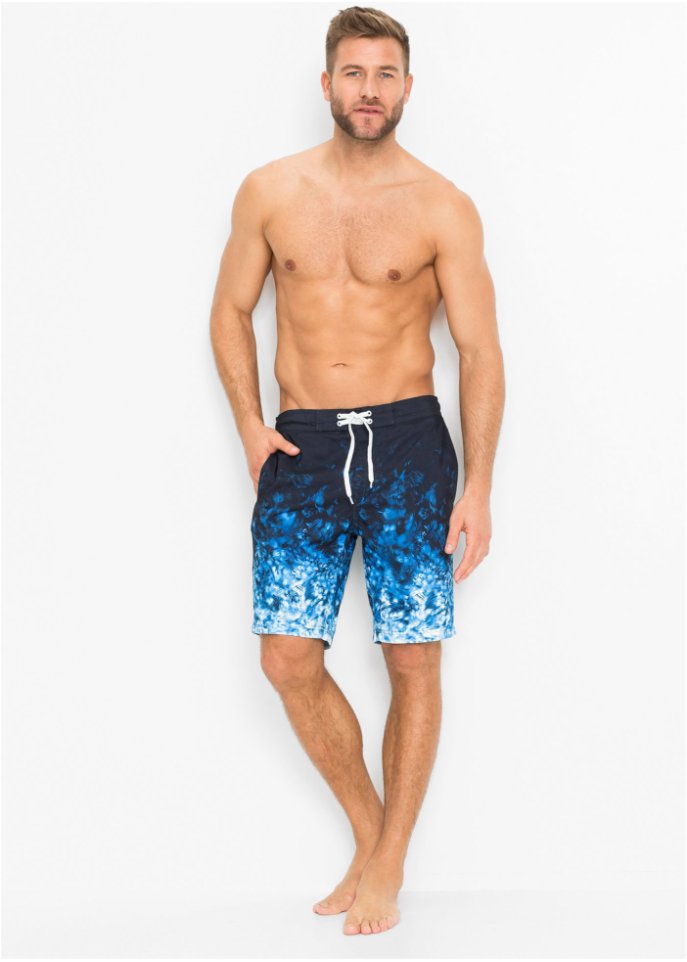 Strand-Bermuda aus recyceltem Polyester