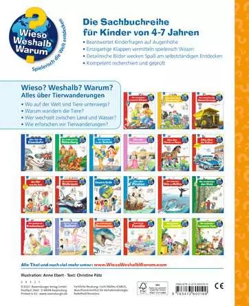Ravensburger Wieso? Weshalb? Warum?, Band 37: Alles über Tierwanderungen