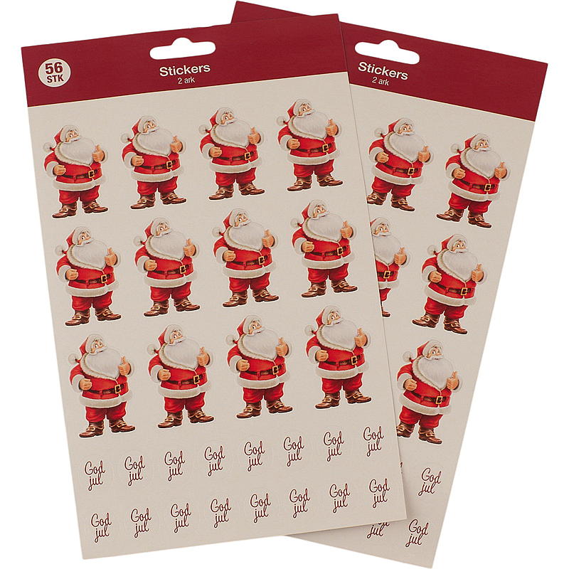 Home Julestickers 2 ark