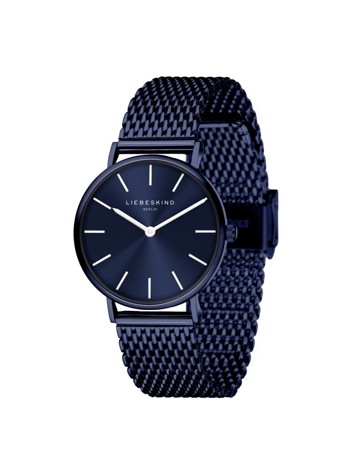 LIEBESKIND BERLIN Armbanduhr in blau günstig kaufen onesize