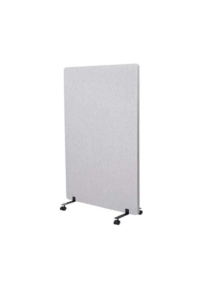 MCW Akustik-Trennwand G77, 127x80cm grau günstig kaufen onesize