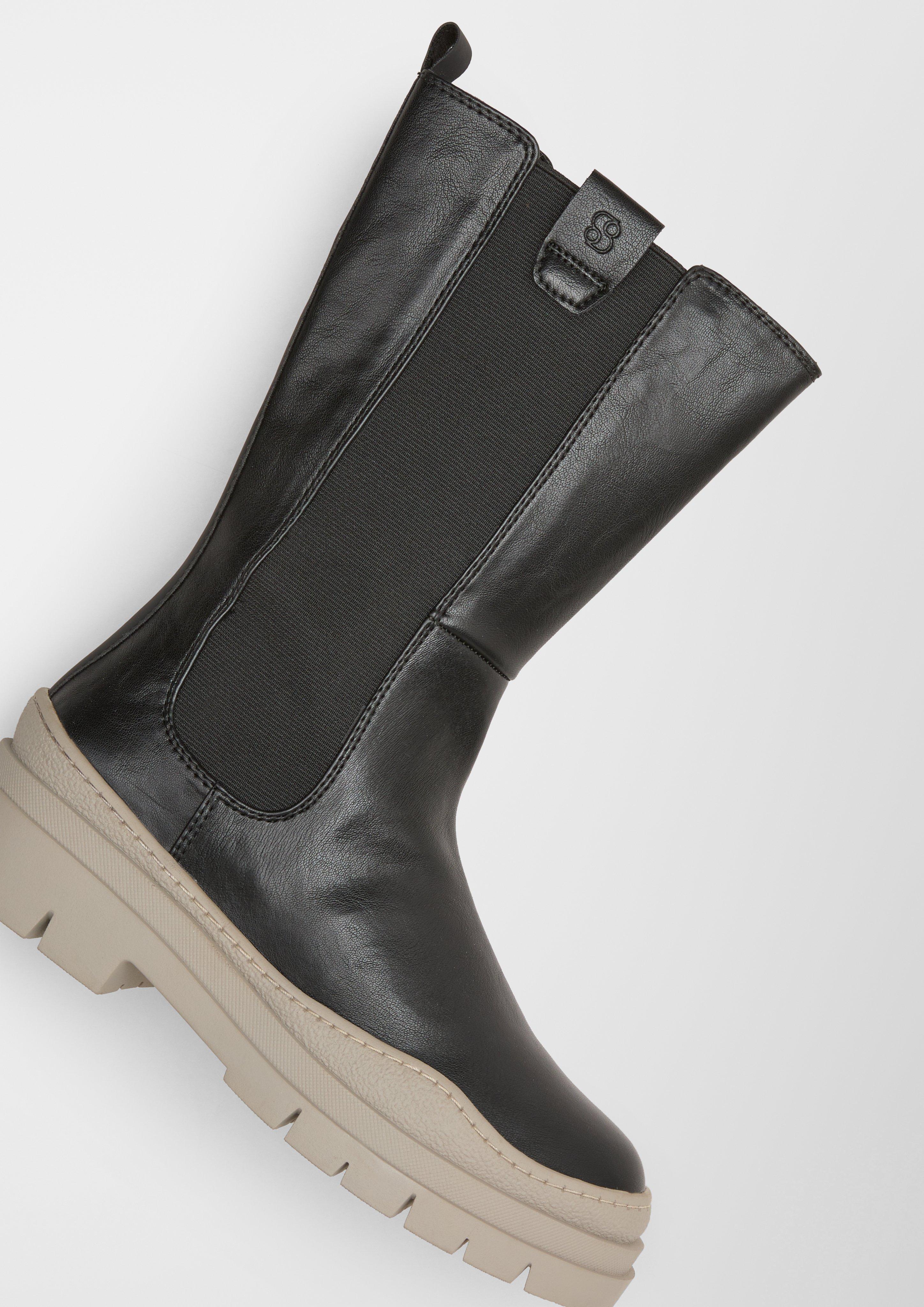 Stiefel in Leder-Optik  6006612-021
