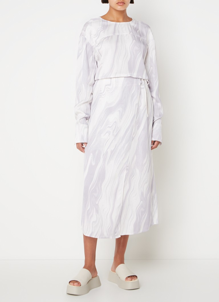 Top oversize stampato senza schienale di Calvin Klein