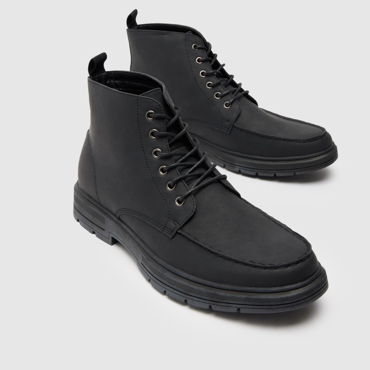 Schuh poros köténycsizma fekete színben