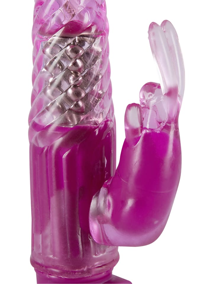 You2Toys Perlenvibrator mit Klitorisreizer Sugar Babe in pink günstig kaufen 22 cm