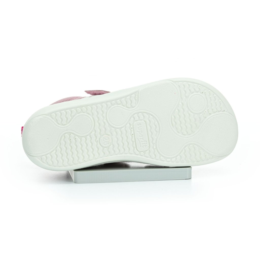 Superfit Superfree Nappa Rosa/White Barfußschuhe