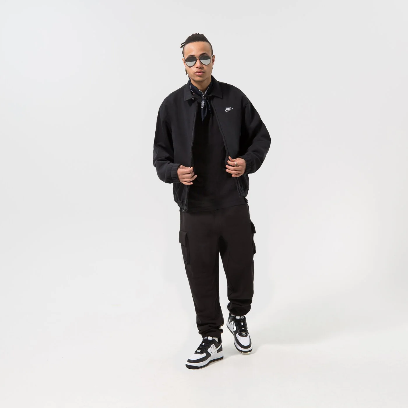 NEW ERA HOSE NE RELAXED CARGO NONE Schwarz
