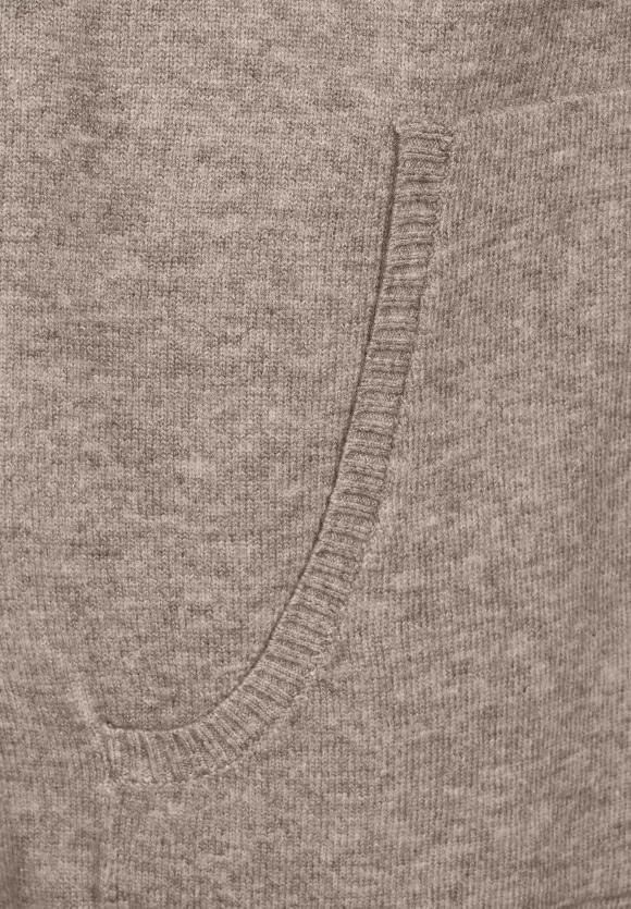 CECIL Cosy Melange Strickjacke