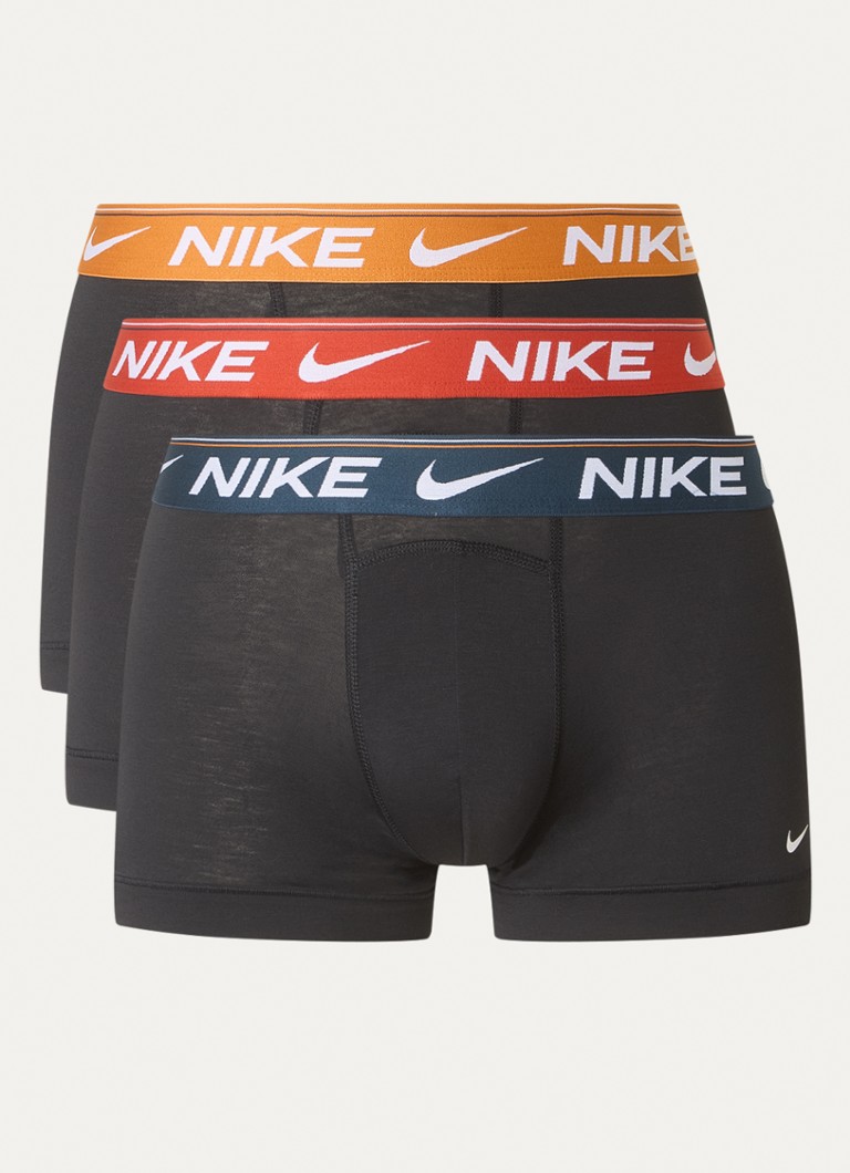Μπόξερ Nike με λογότυπο στη μέση, συσκευασία των 3 τεμαχίων