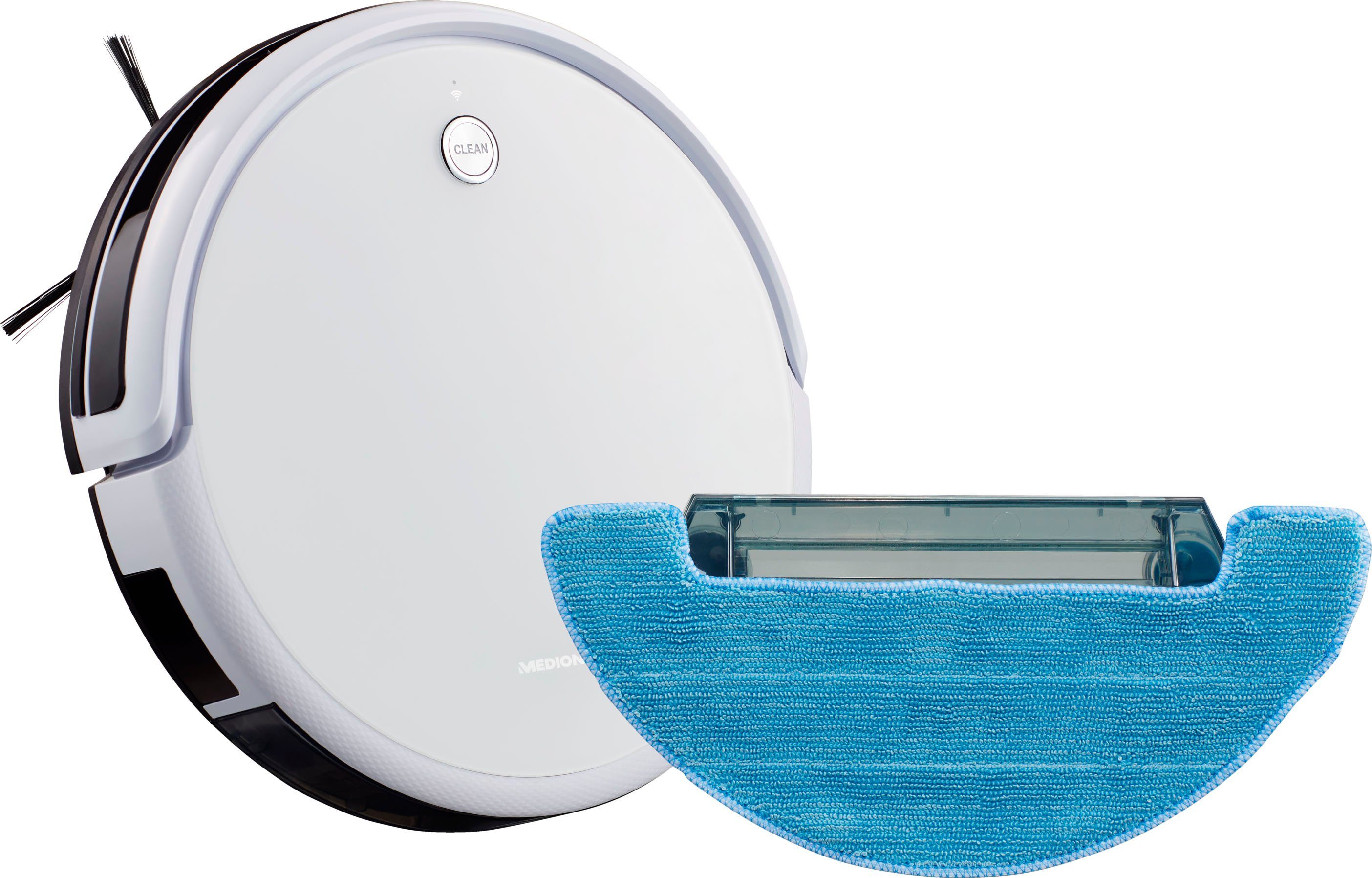 Medion® Nass-Trocken-Saugroboter S15 SW (MD 19305), 22 W, beutellos