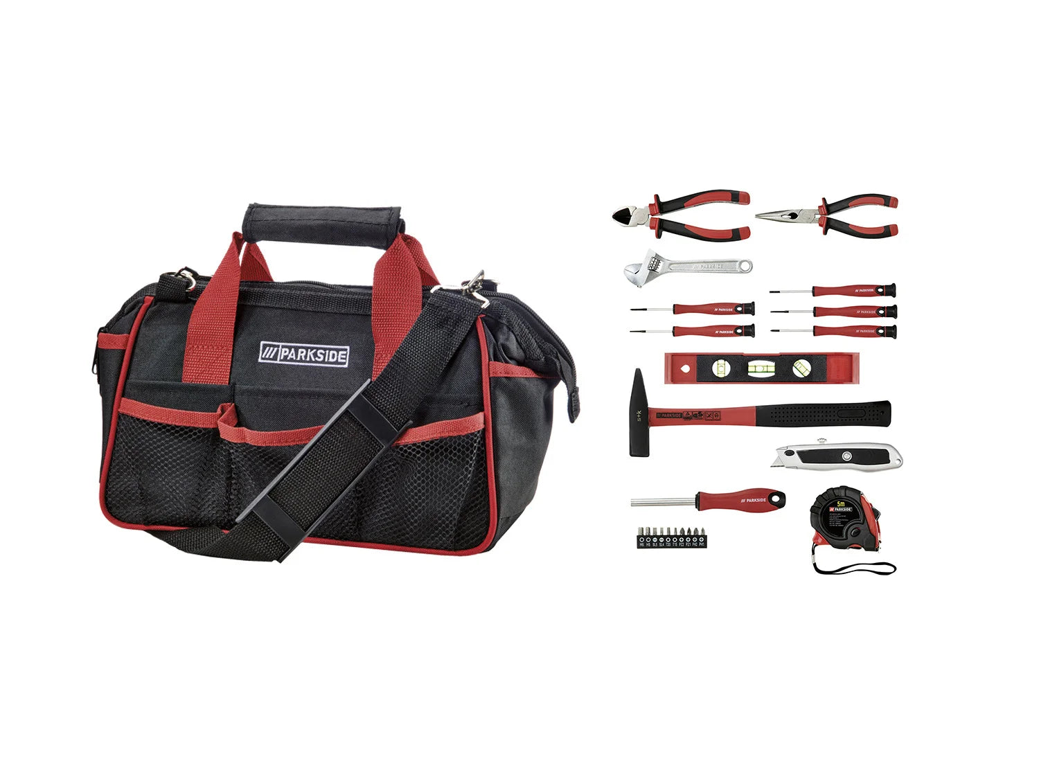PARKSIDE® tool bag, including tools