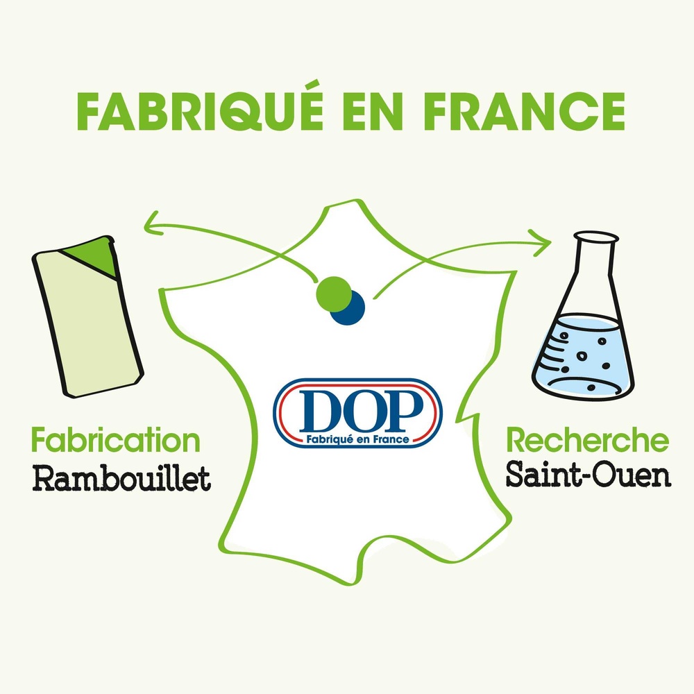DOP DOP Classic Shampooing Très Doux Bio à la Pomme Verte