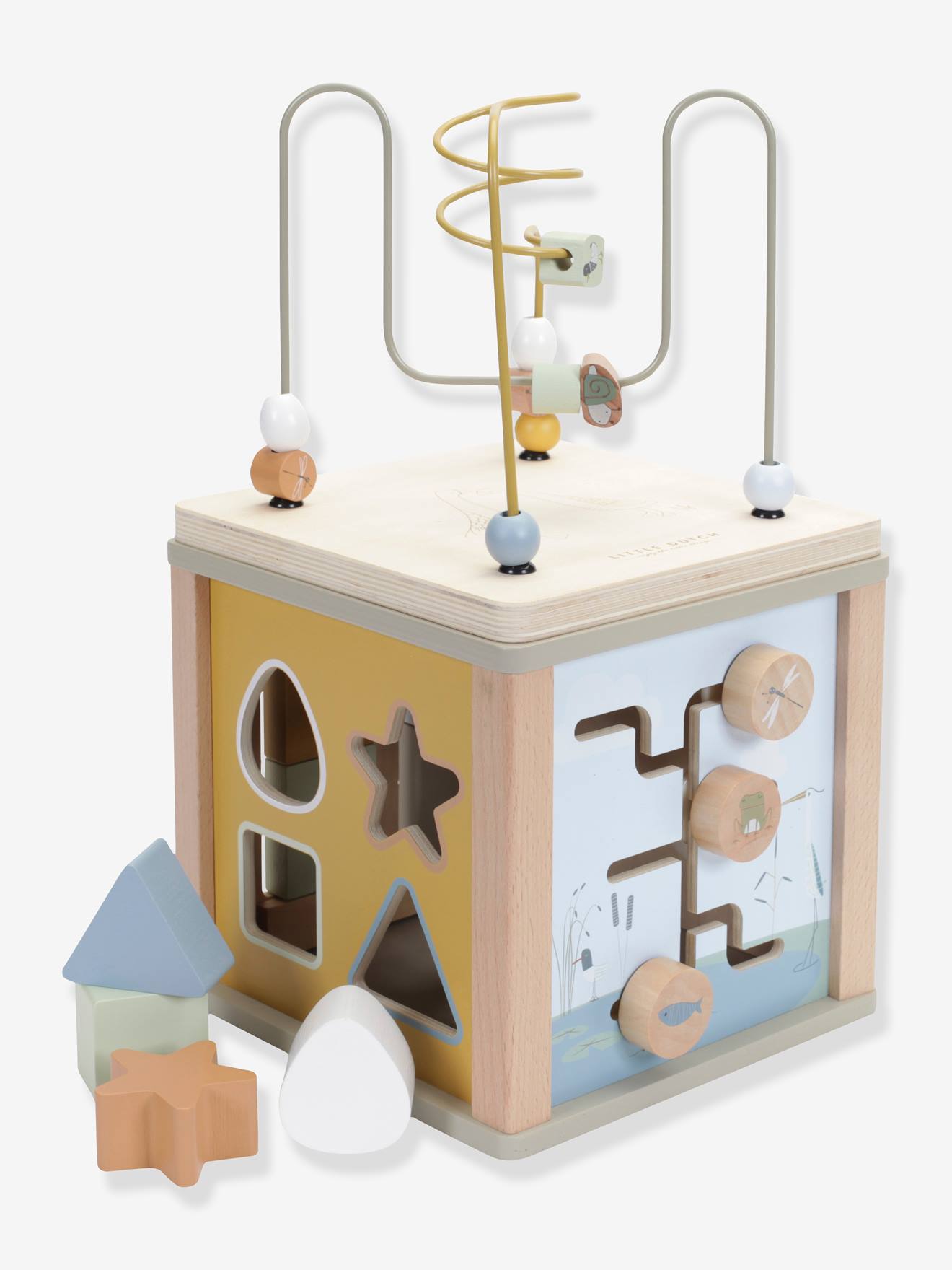 Cube d'Activités en Bois