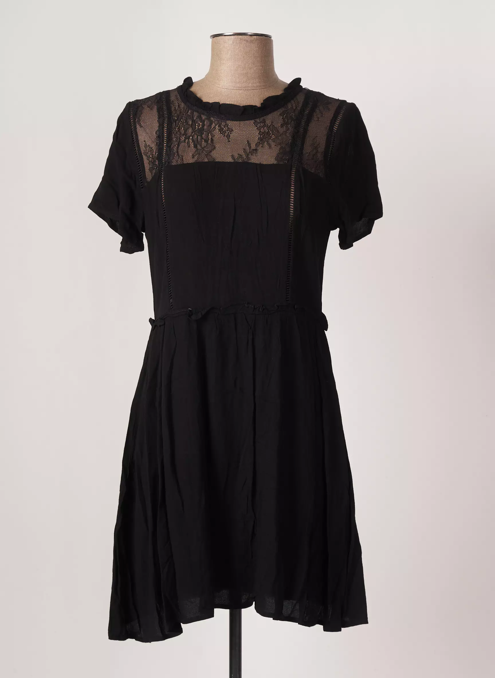 Calie Robes Courtes Femme couleur noir