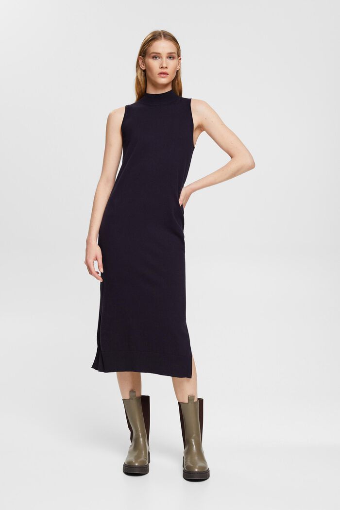 Strickkleid in Midilänge