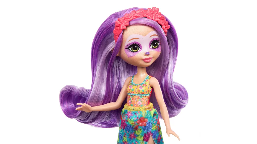 Enchantimals Spring- Purple Sloth
