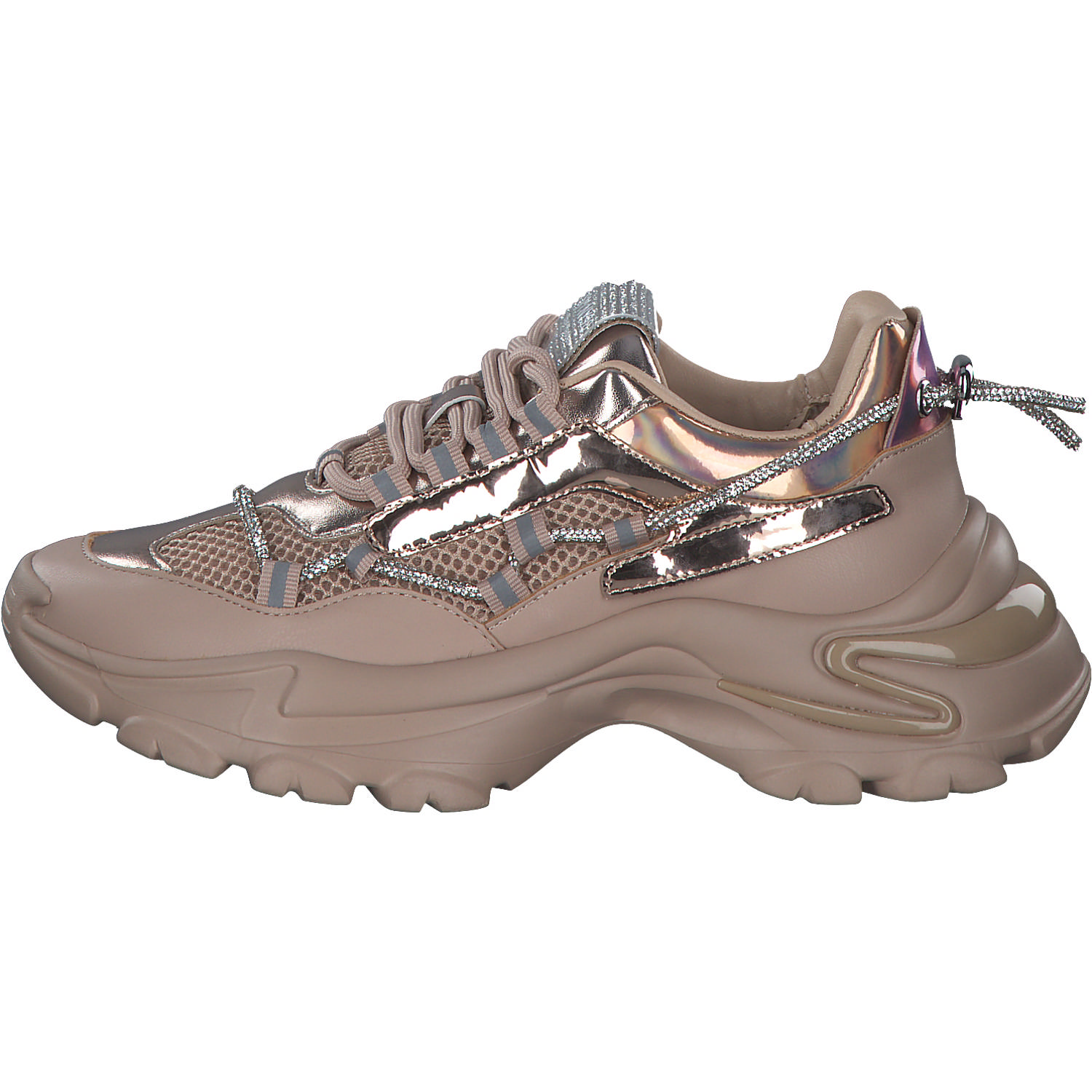 Steve Madden Miracles SM11002303, Schnürschuhe, Damen, Beige