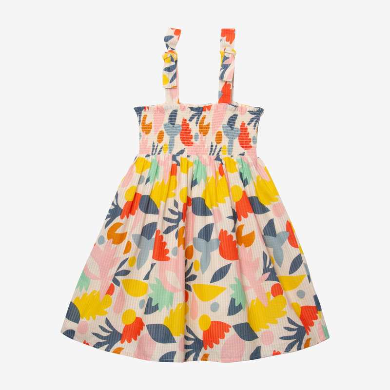 Robe bébé fille pop couleur blanche Catimini