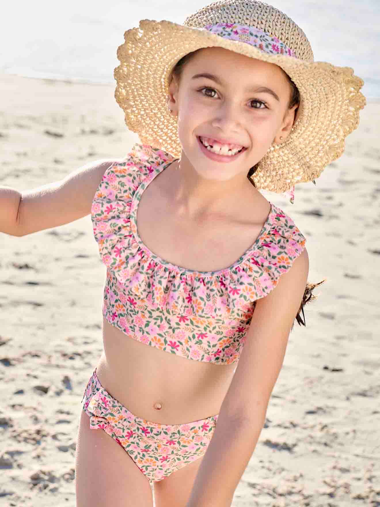 Vertbaudet Mädchen Bikini Oeko-Tex - hellrosa