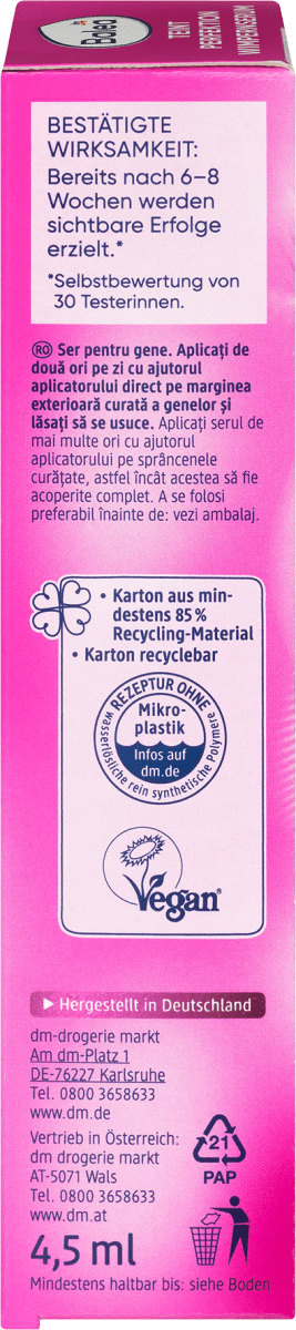 Wimpernserum Teint Perfektion, 4,5 ml
