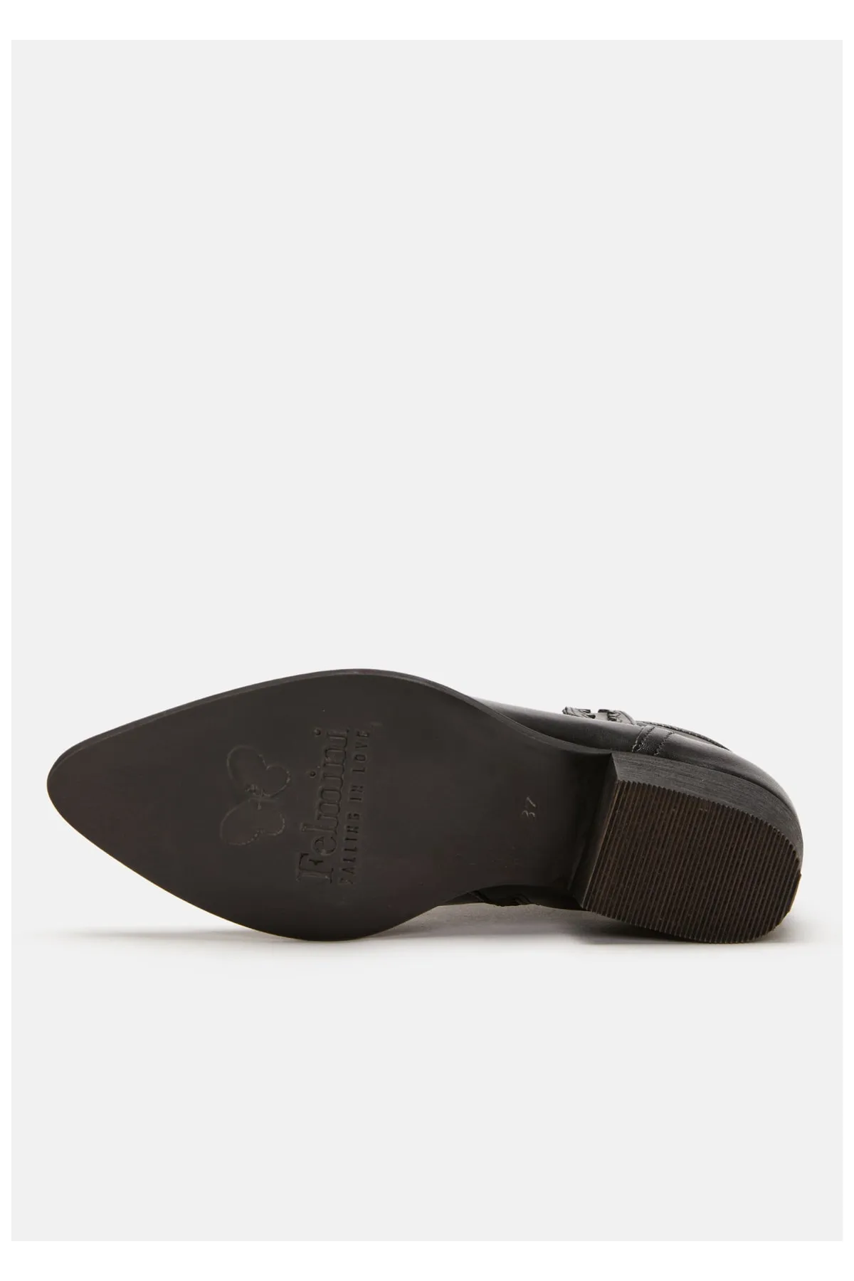 Felmini  Stiefelette - Schwarz - Blockabsatz