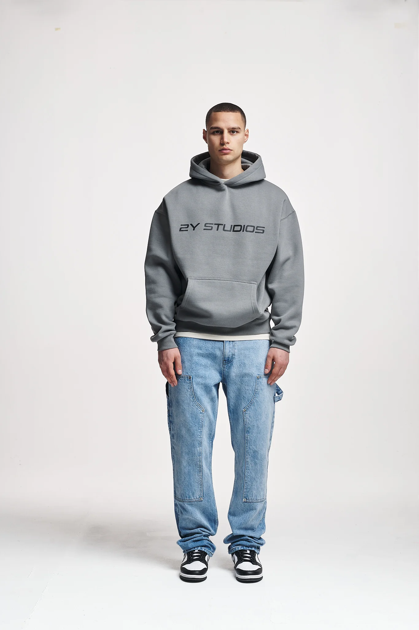 2Y Studios HALDOR CARPENTER STRAIGHT - Vaqueros pitillo