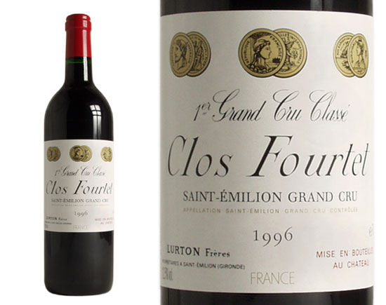 Clos Fourtet 1996 Bordeaux Saint-Emilion Grand Cru