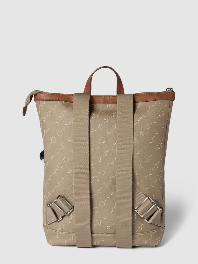 Rucksack mit verstellbaren Schulterriemen Modell 'elva' in taupe