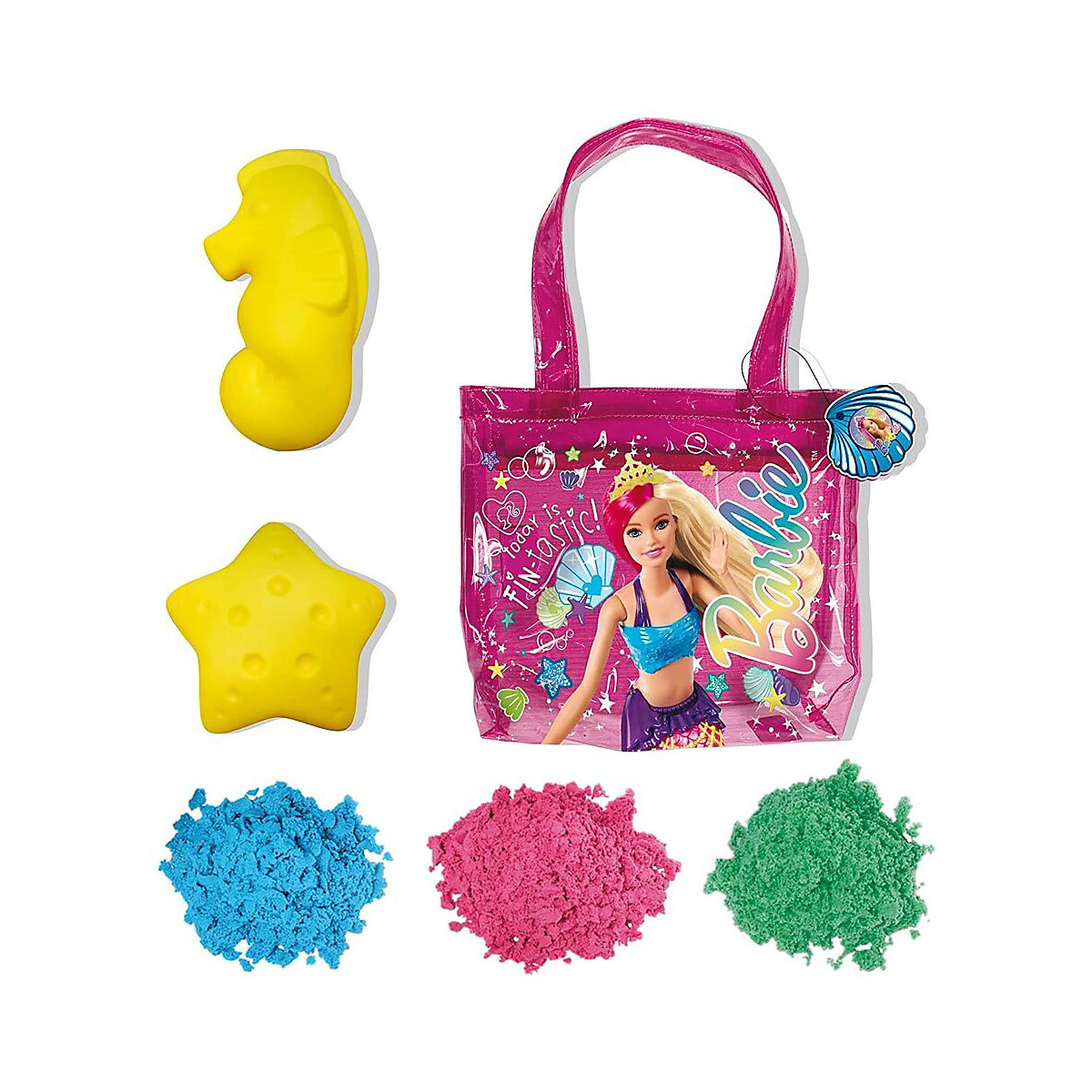 Strandtasche mir Sand, Barbie