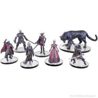 D&D The Legend of Drizzt 35th Anniversary Miniaturen - Family & Foes Boxed Set (Prepainted)
