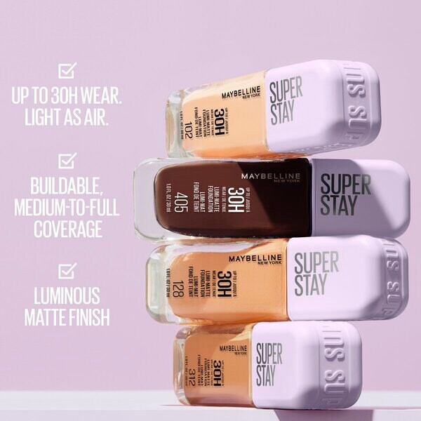 Maybelline New York Superstay 129 Lumi matt alapozó 35ml