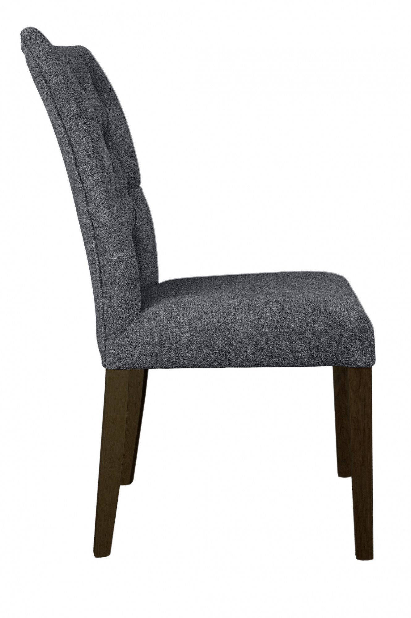 Leonique 4-Fußstuhl Peillon (Set, 2 St), Mit Massivholzbeinen und mit Knopfsteppung
