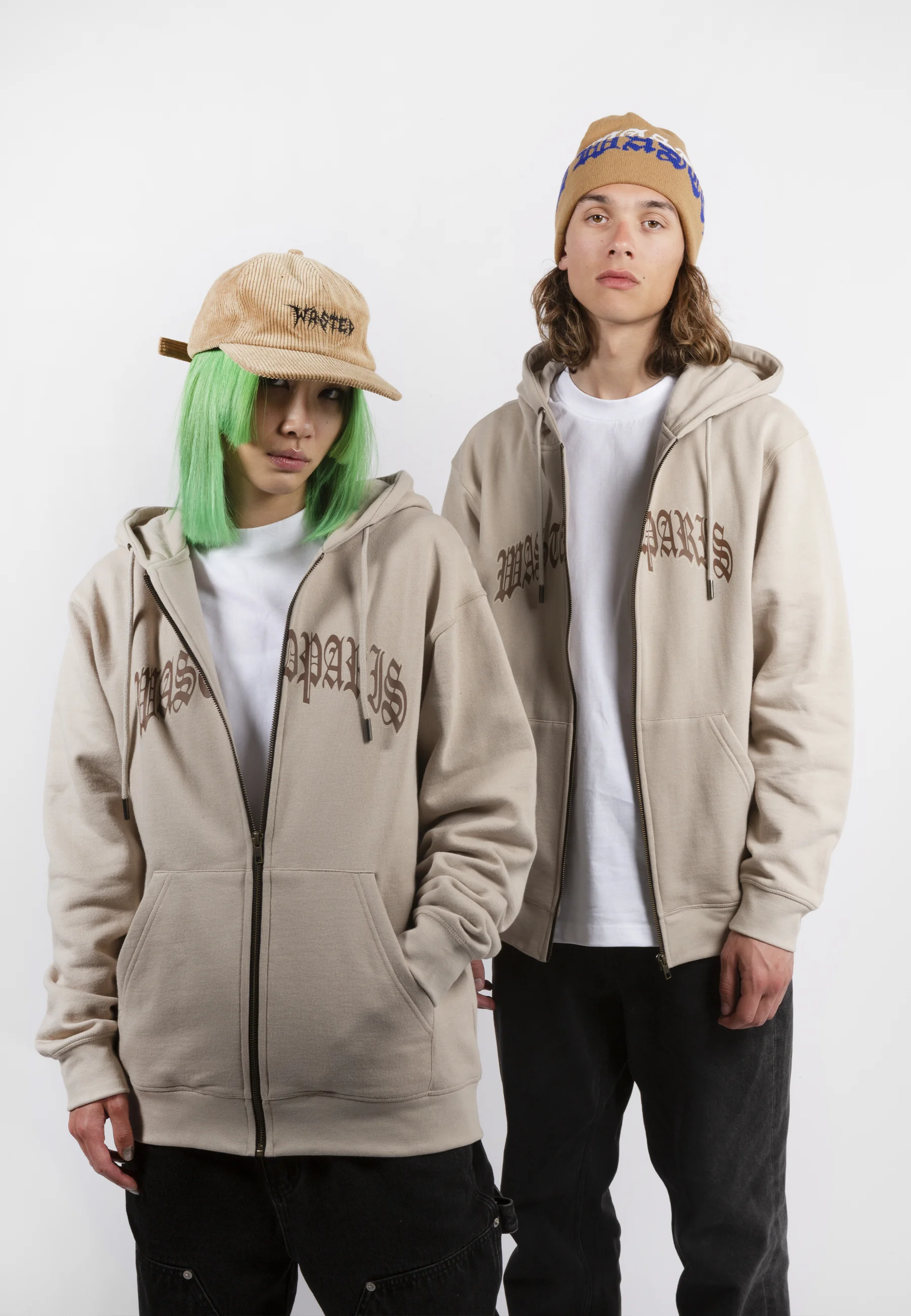 Wasted Paris Sudadera con capucha unisex con cremallera Kingdom - Sudadera con cremallera