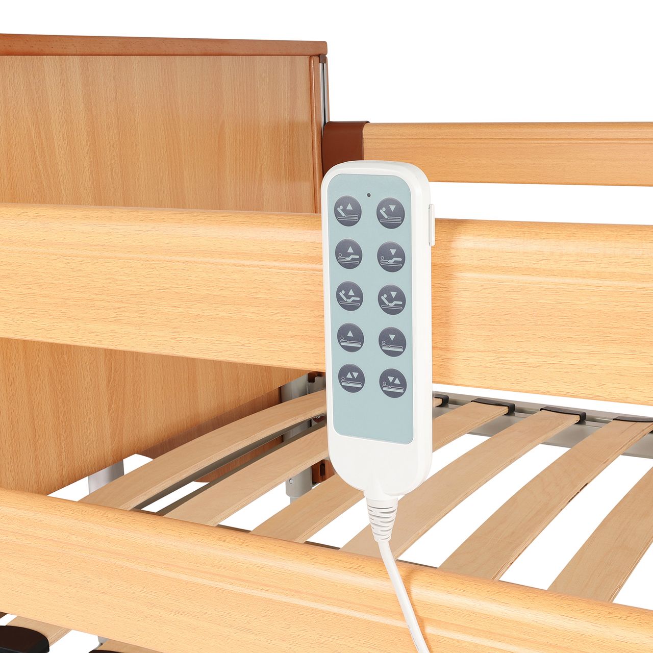 ANTAR REHABILITATIONSBETT Pflegebett Elektrisches Krankenbett mit abgedeckten Aktuatoren