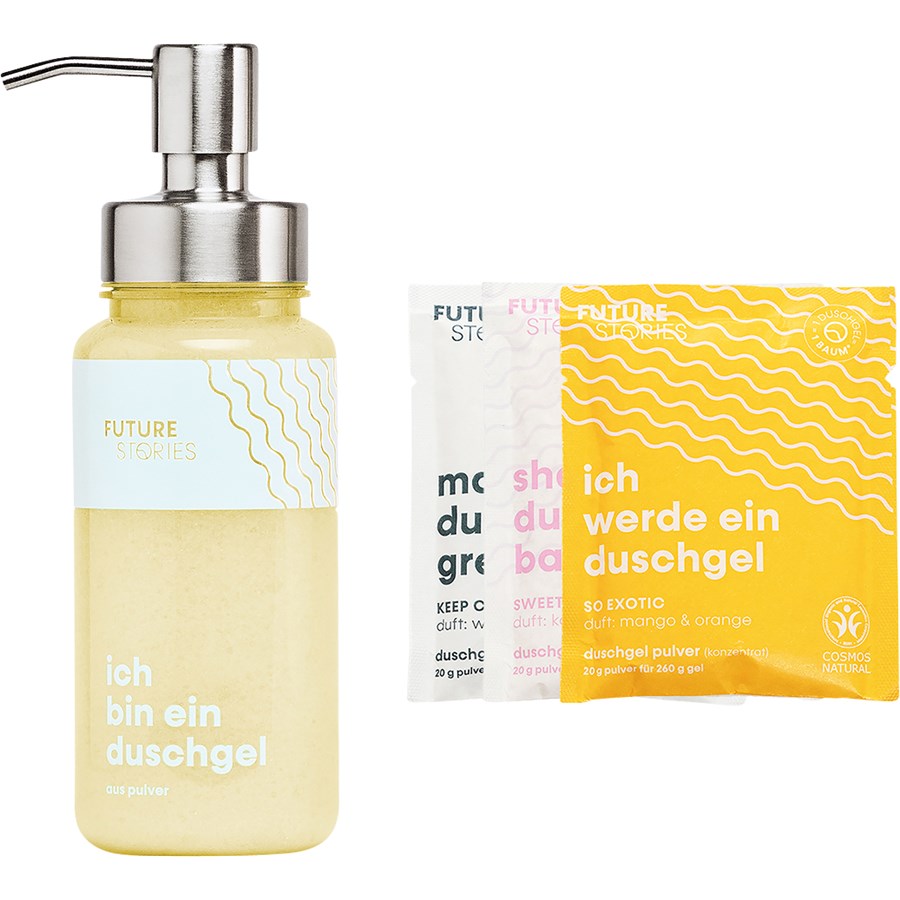 Duschgel Geschenkset Mango & Wald & Kokos von FUTURE STORIES