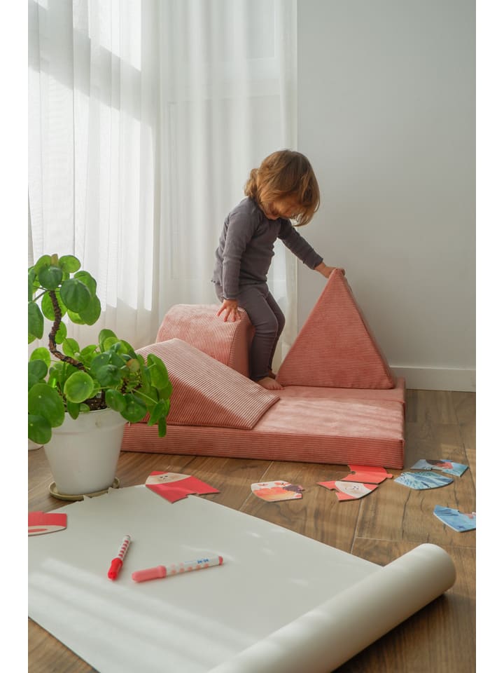 Folkifreckles Montessori-Spielmatte in Rosa - ab 3 Jahren günstig kaufen onesize