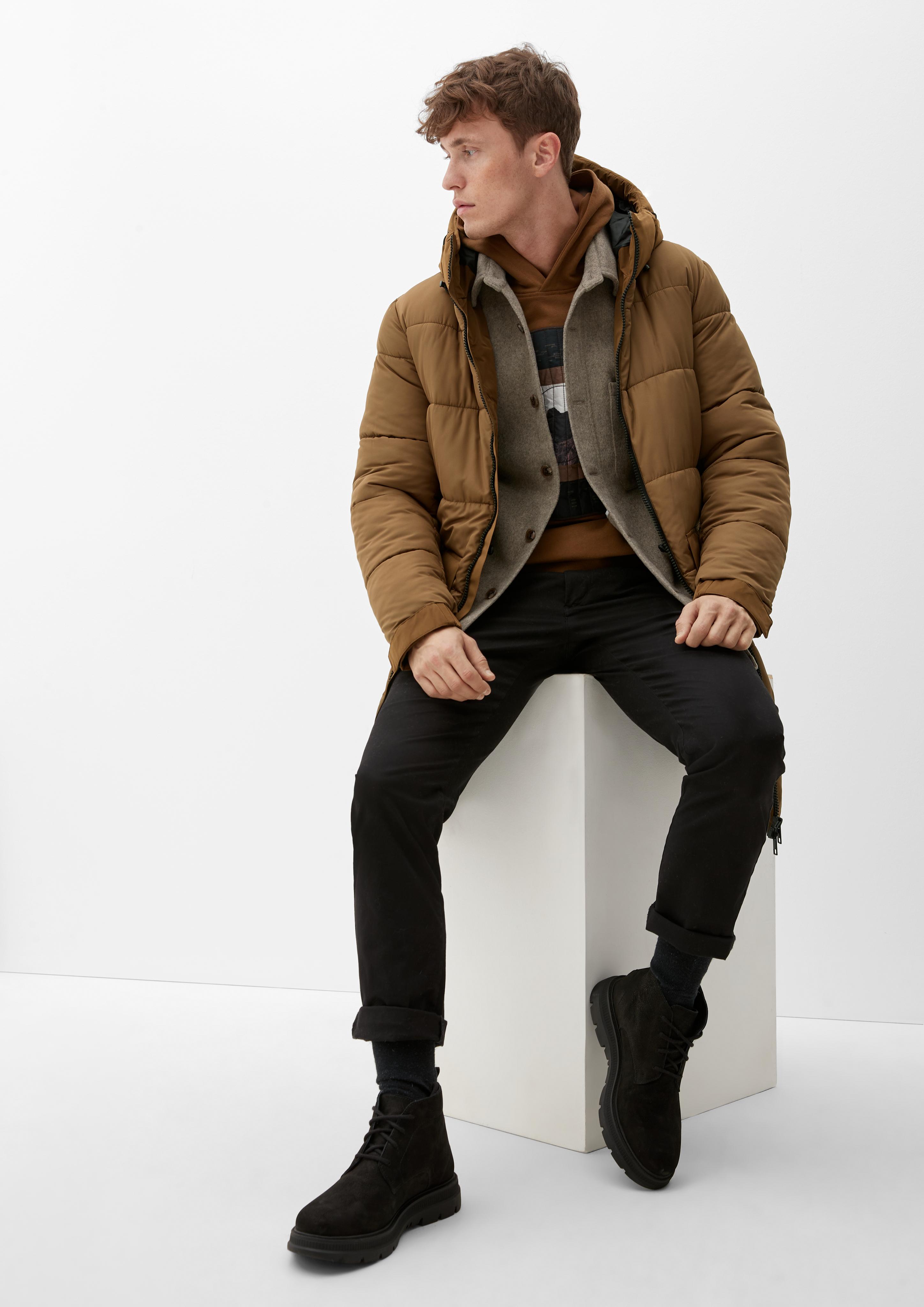 Warm Wattierter Steppmantel  2115340-8592