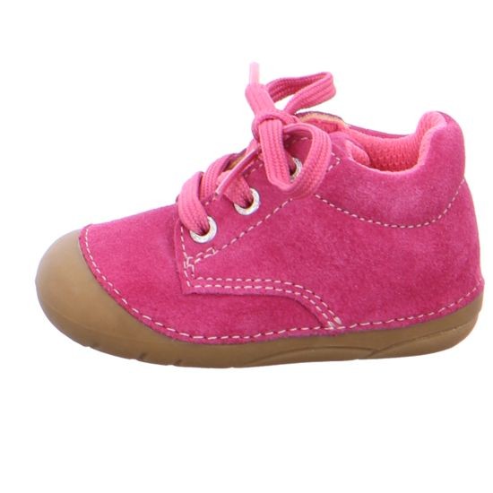 LURCHI Mädchen Halbschuhe rot Lauflernschuh