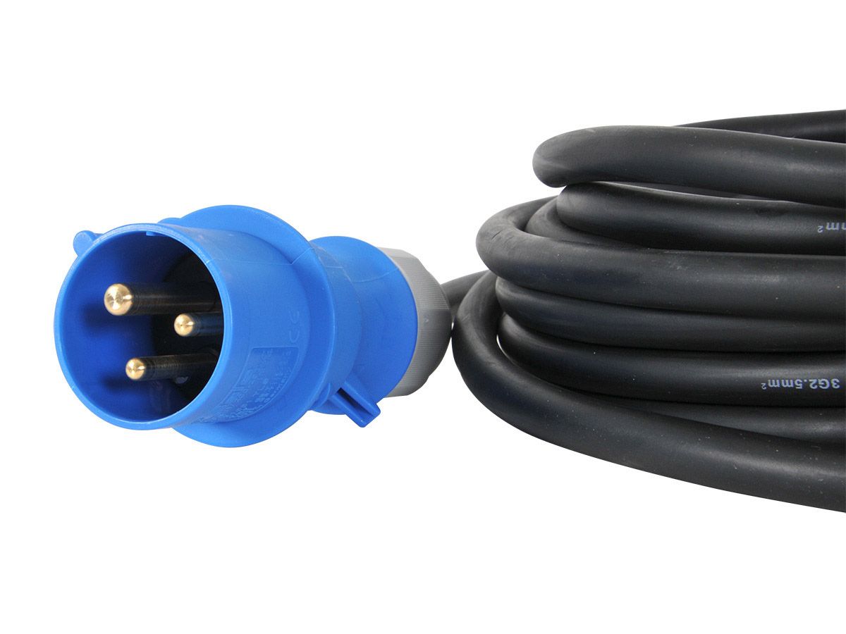 Schwabe 10 Meter 2,5 mm² CEE Verlängerungskabel