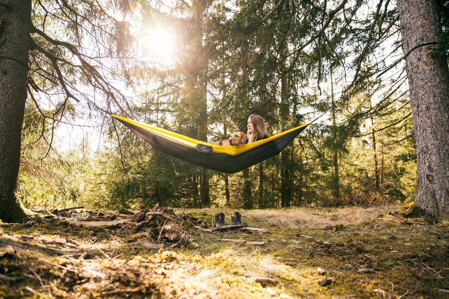 Amazonas Hängematte Adventure Hammock yellowstone Ultra-Light