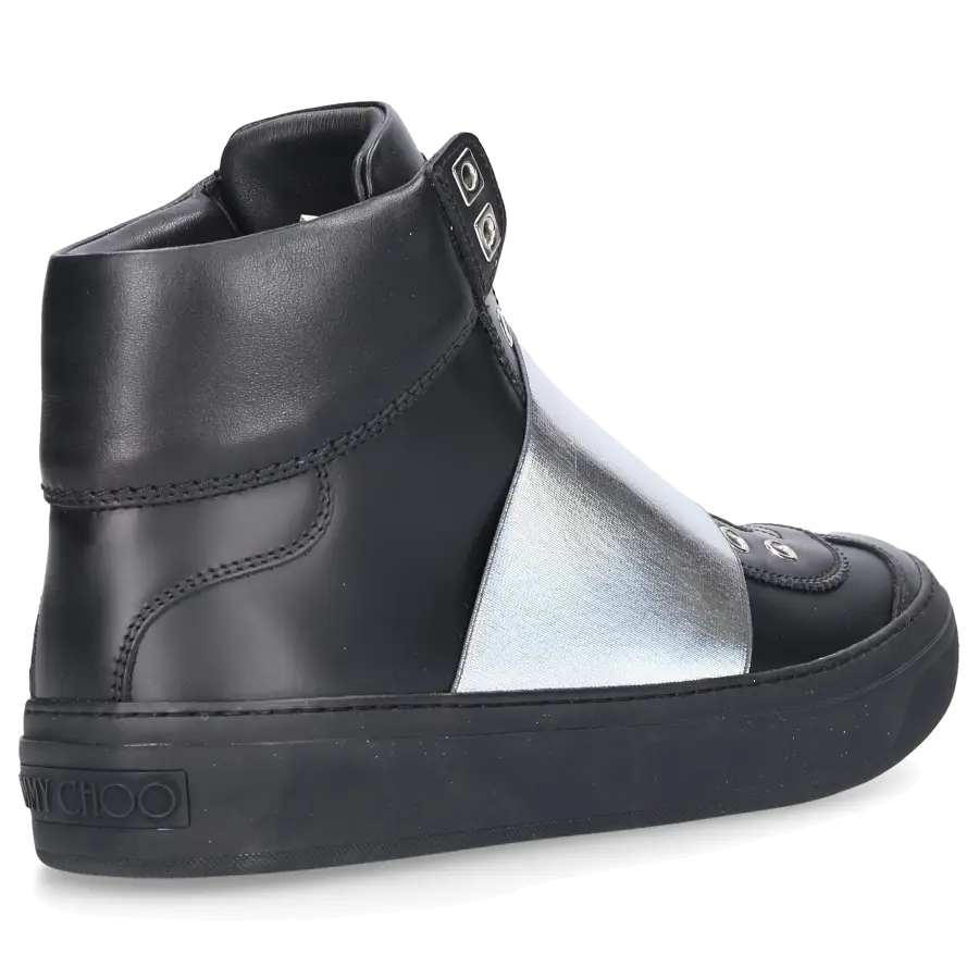 Jimmy Choo - Sneaker high HILLARY Kalbsleder - schwarz