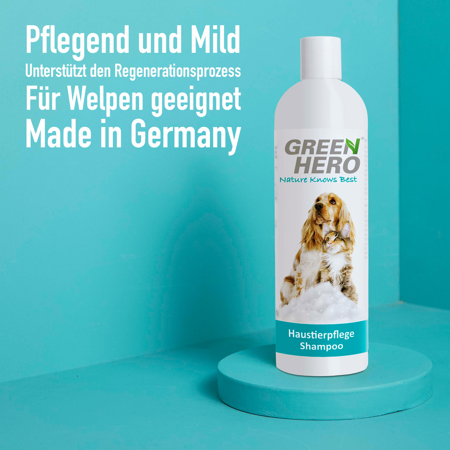 Greenhero Fellpflege Greenhero Haustierpflegeshampoo